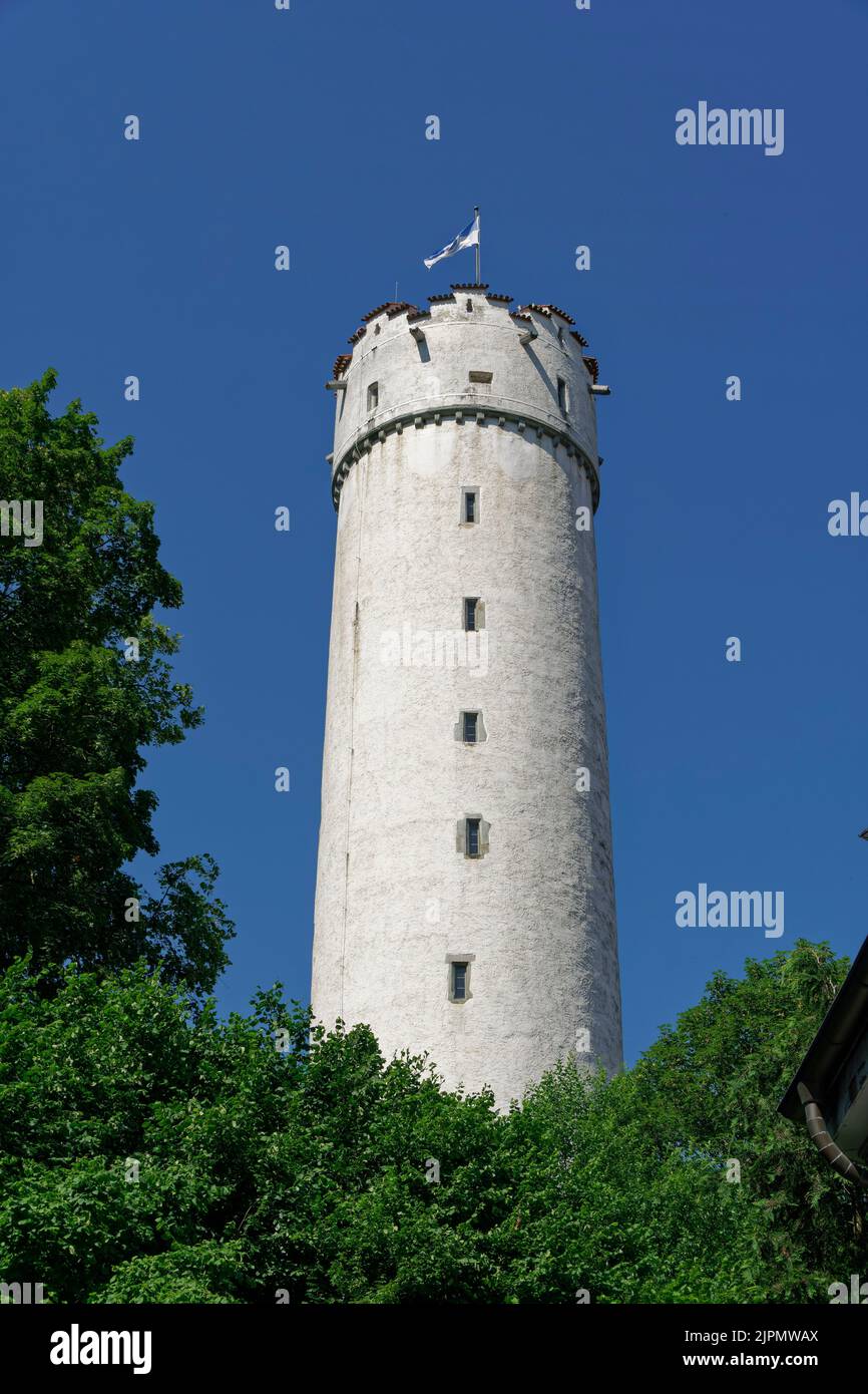 Turm Mehlsack, Ravensburg, Baden-Württemberg, Alemania, Europa Foto de stock