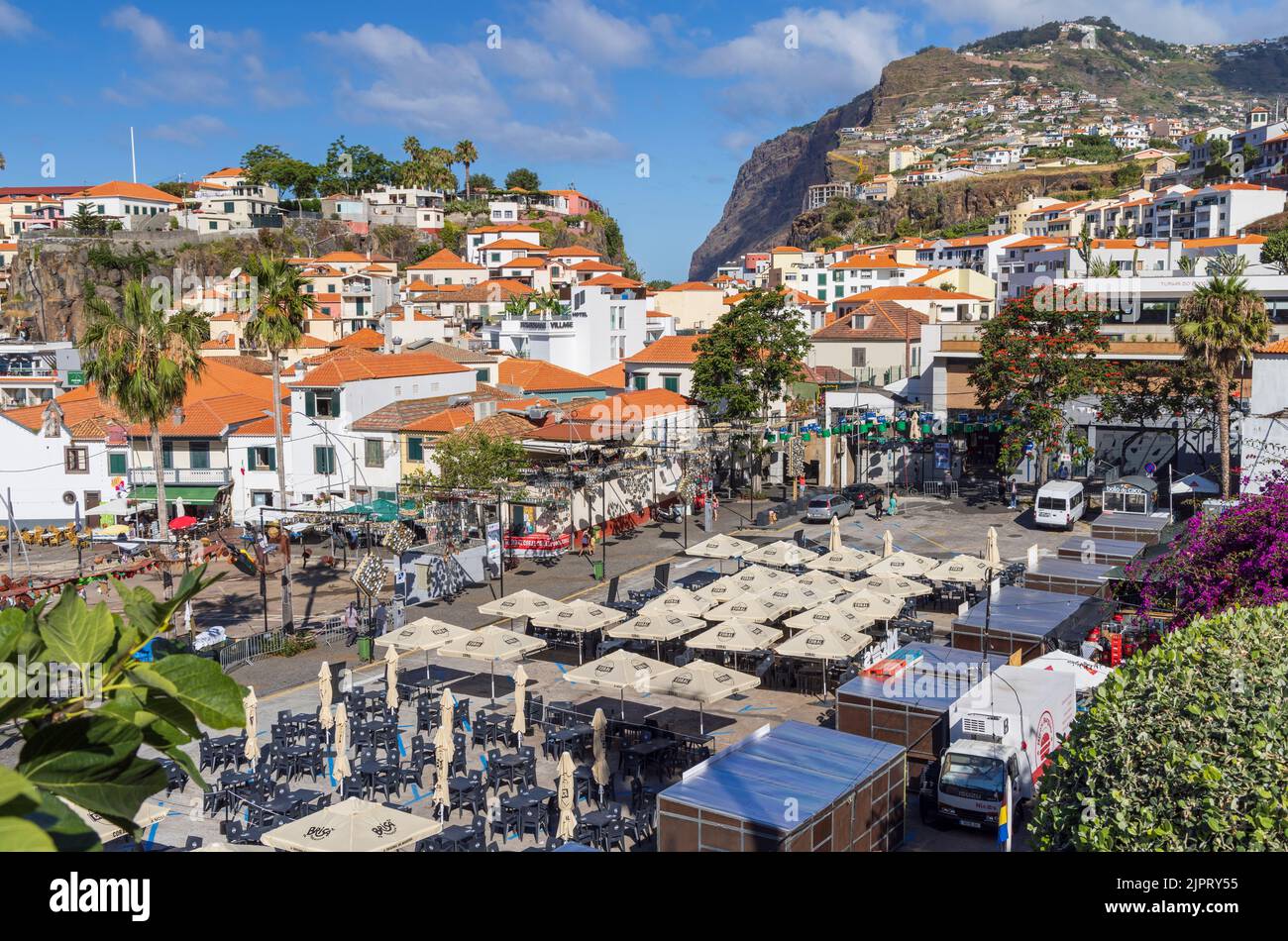 Câmara de Lobos, Madeira, Portugal Foto de stock