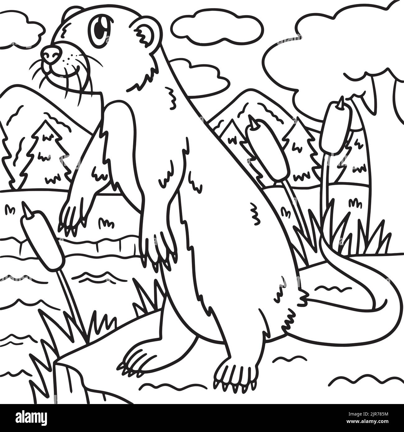 Niño, river Imágenes vectoriales de stock - Alamy