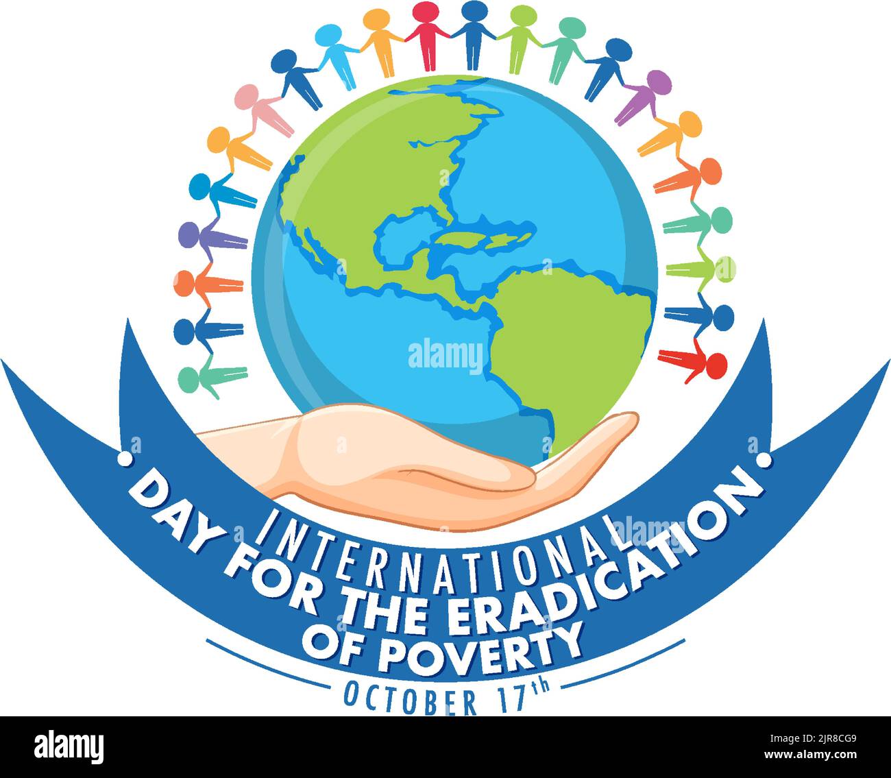 Ejemplo del Día Internacional para la Erradicación de la Pobreza Imagen