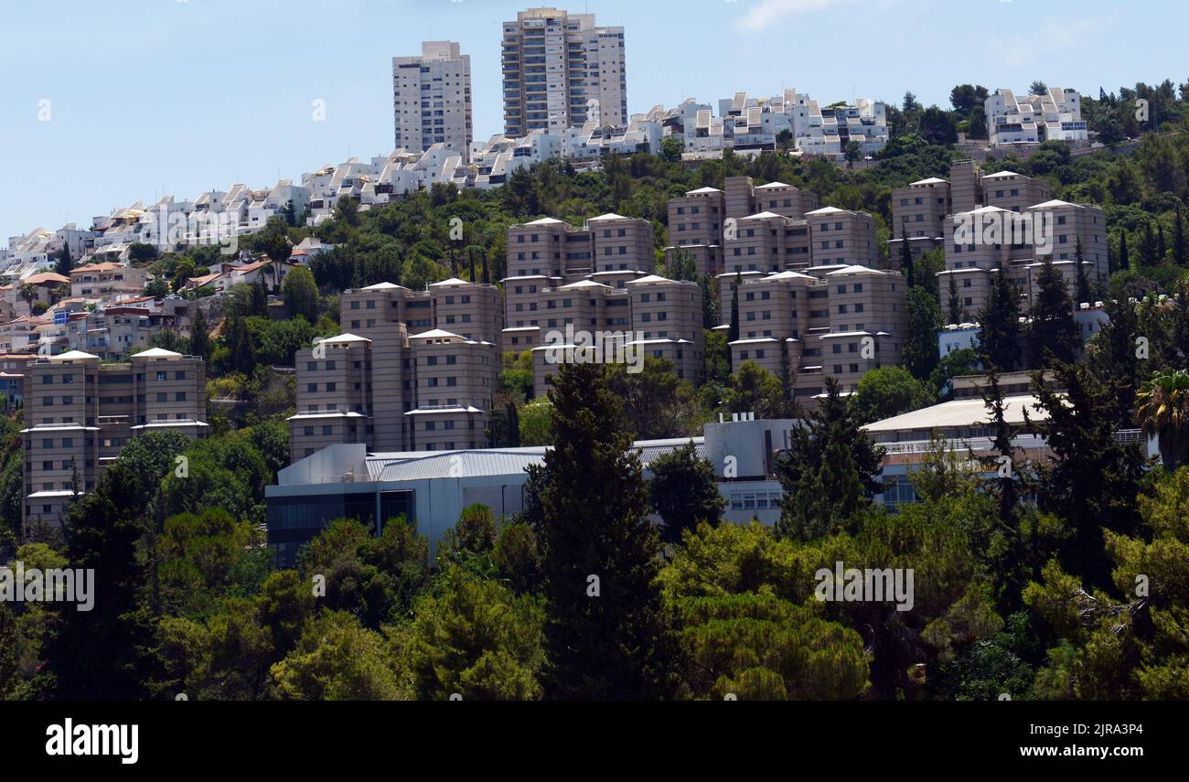 Dormitorios Technion en Haifa, Israel. Foto de stock