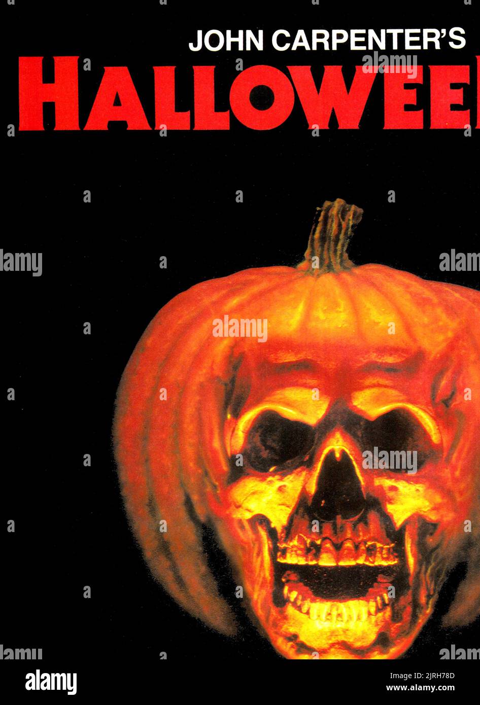 Cartel de pelicula de halloween 2 1981 fotografías e imágenes de alta  resolución - Alamy