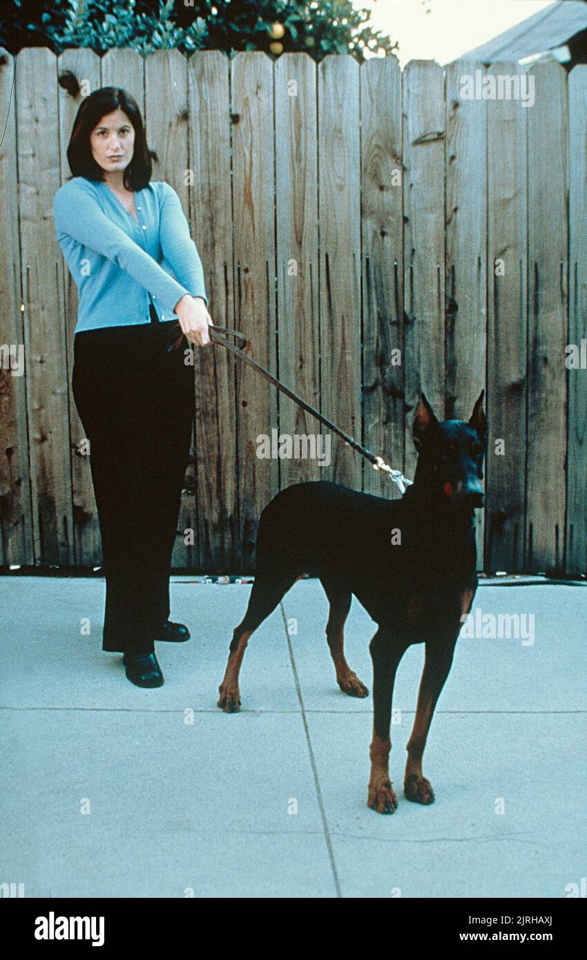 MEL HARRIS, perro, K-9, 1989 Foto de stock