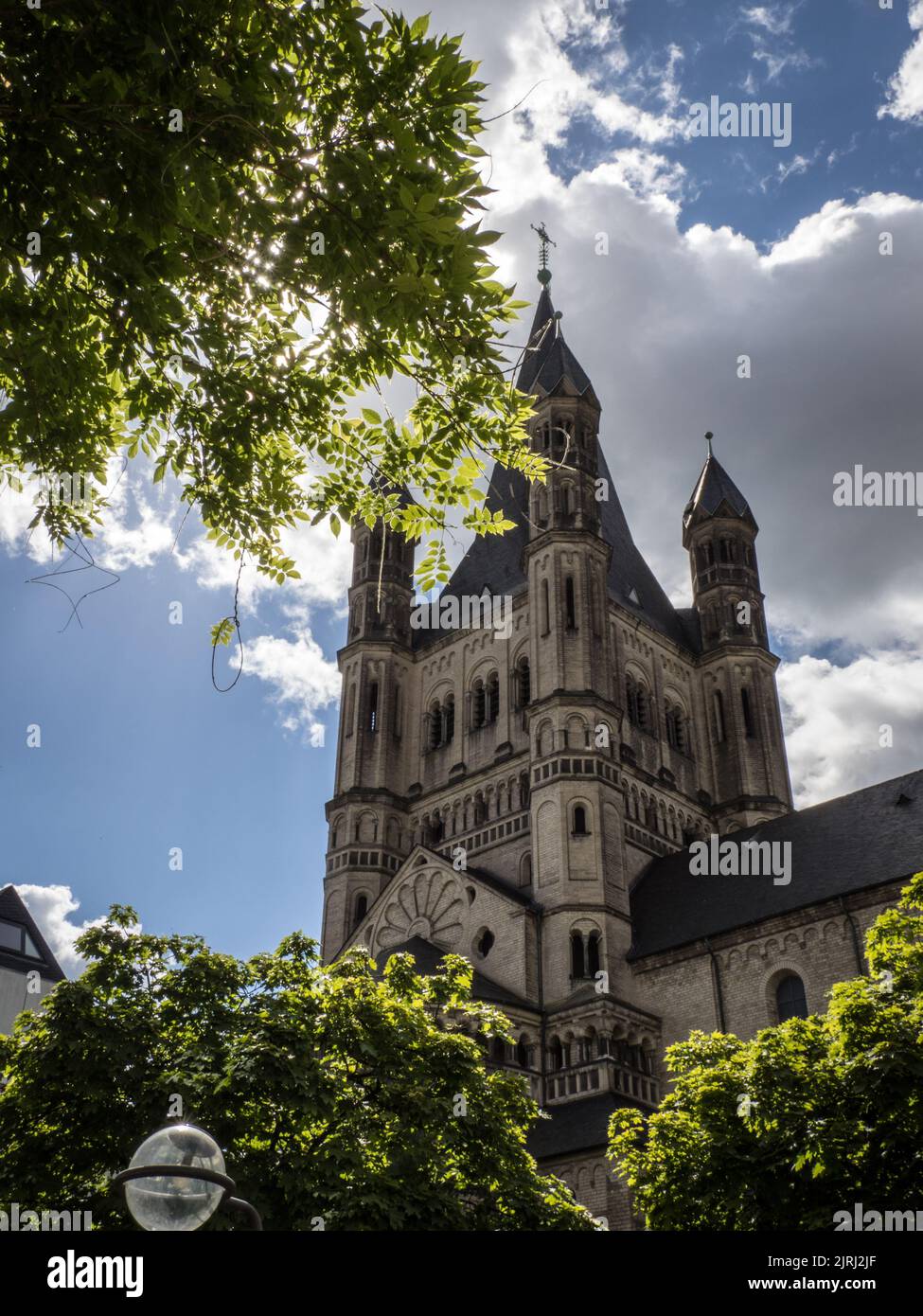 Iglesia de San Martín Bruto, Colonia, Alemania Foto de stock