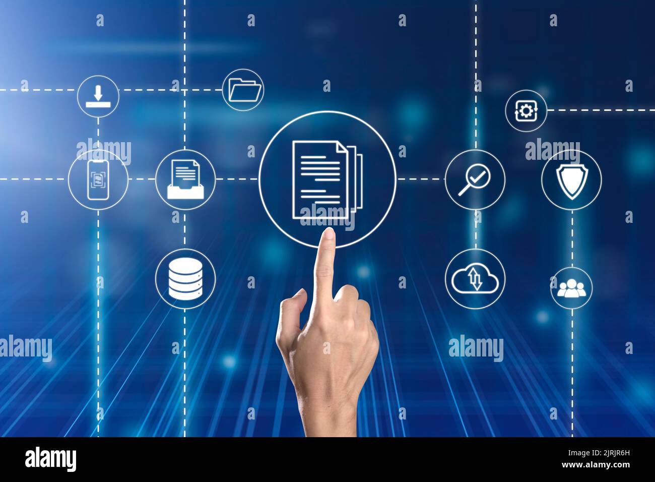 Sistema de gestión de documentos (DMS) Base de datos de documentos en línea y procesos Sistema de gestión de documentos (DMS) Base de datos de documentos en línea y procesos