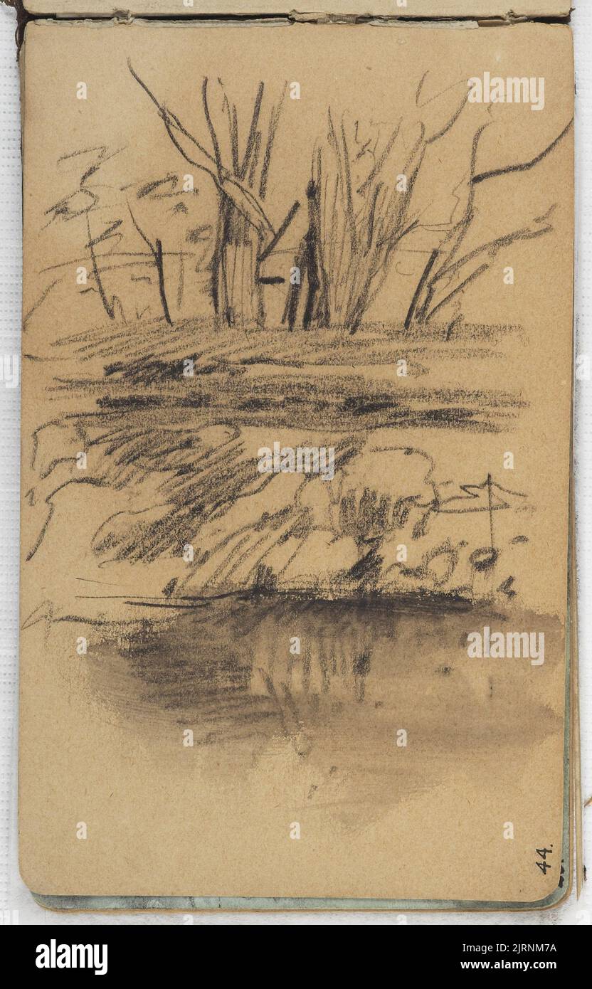 Cuaderno de dibujo Paisaje fluvial