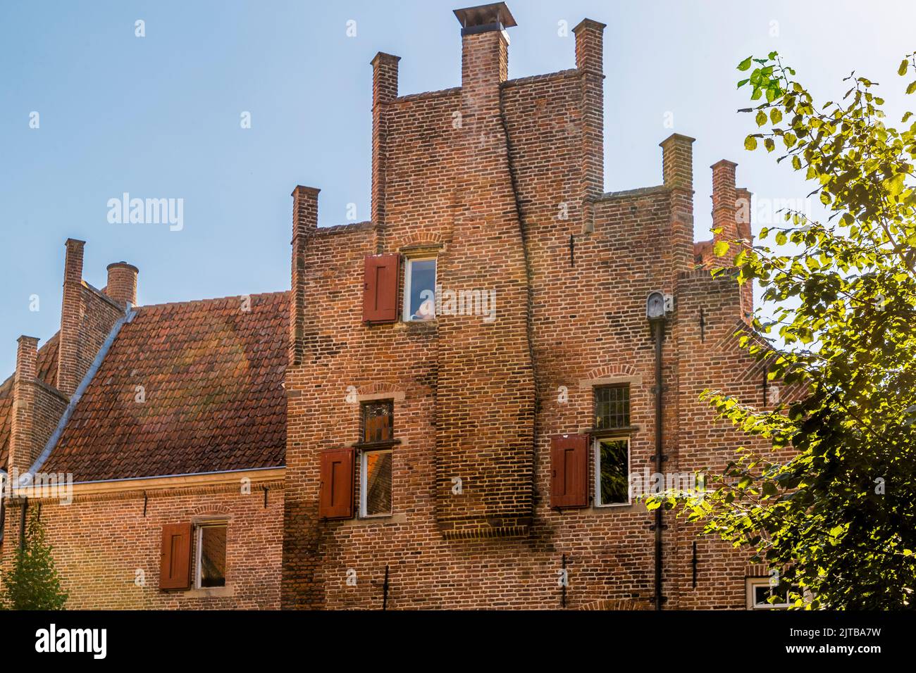 Las casas de Zwolle fueron gravadas según el número de chimeneas