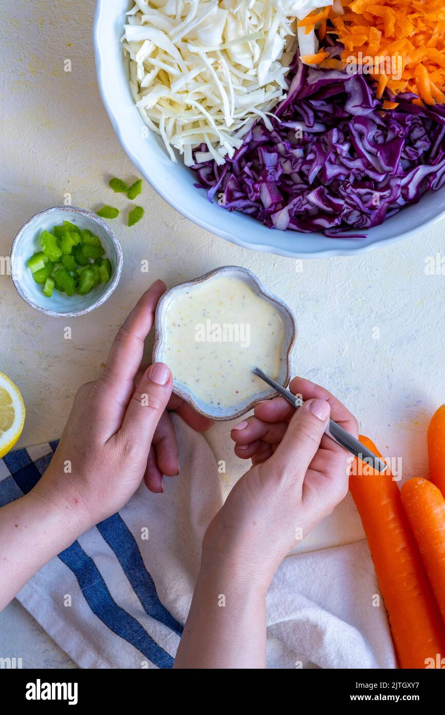 Tazones para mezclar fotografías e imágenes de alta resolución - Alamy