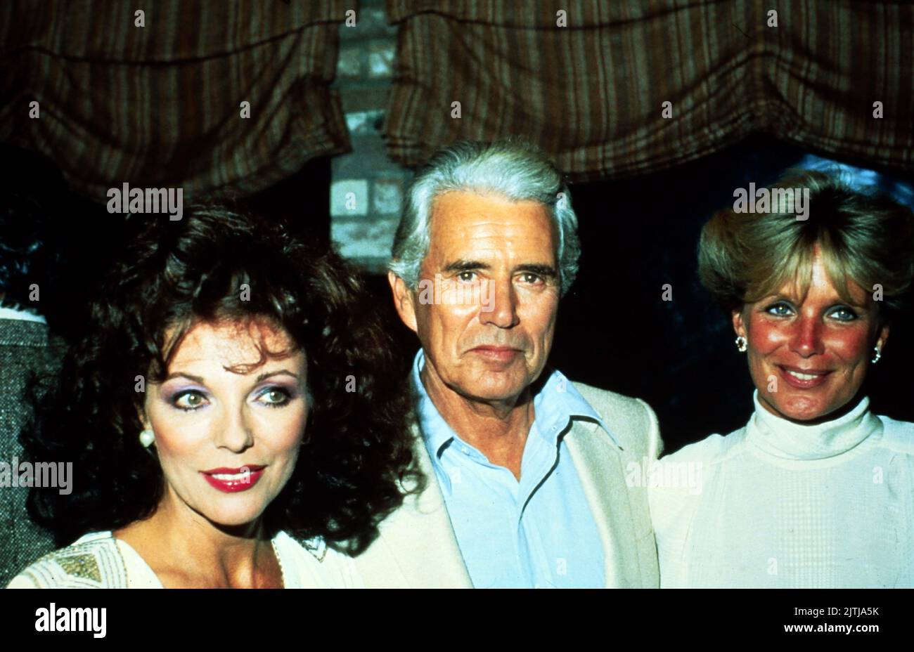 Dynasty, aka Der Denver Clan, Fernsehserie, USA 1981 - 1989, Darsteller: Joan Collins, John Forsythe, Linda Evans Foto de stock
