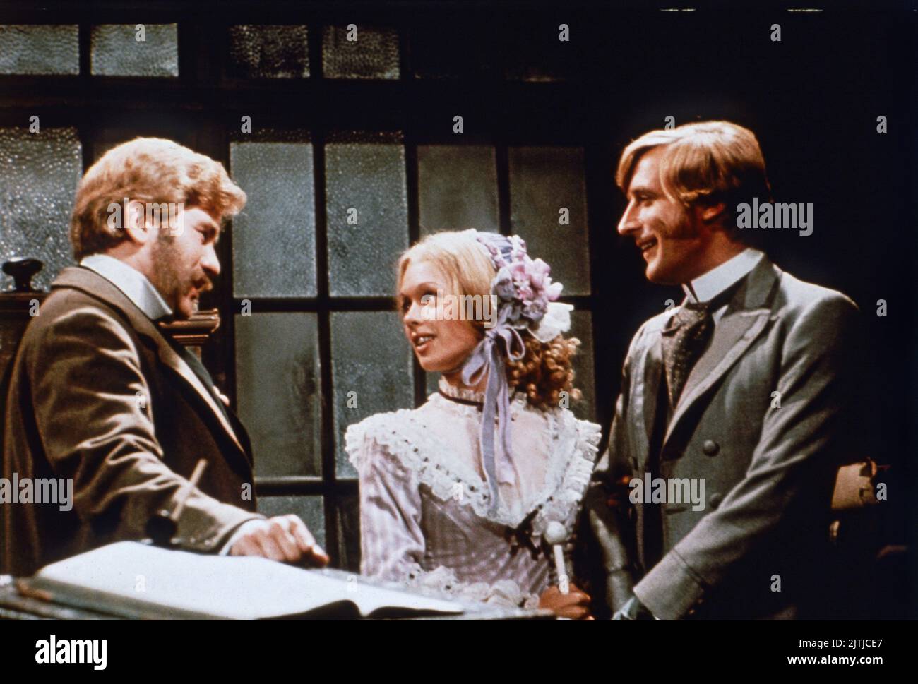 La línea Onedin, aka: Die Onedin-Linie, Großbritannien Fernsehserie, 1971 - 1980: Brian Darsteller Rawlinson, Jessica Benton, Philip Bond Foto de stock