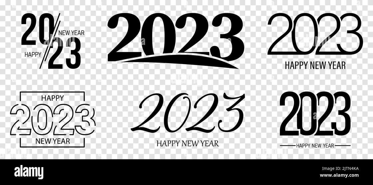 Feliz Año Nuevo Ilustración Vectorial Con Origami 2023 Años Números  Conejito Animal Anual Signo Del Zodiaco Símbolo De 2023 En El Calendario  Chino. Año Del Conejo. Diseño Festivo Del Horóscopo Chino Para