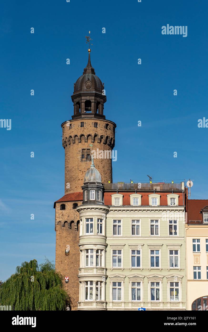 Reichenbach Tower (Reichenbacher Turm), Görlitz (Goerlitz), Alemania Foto de stock