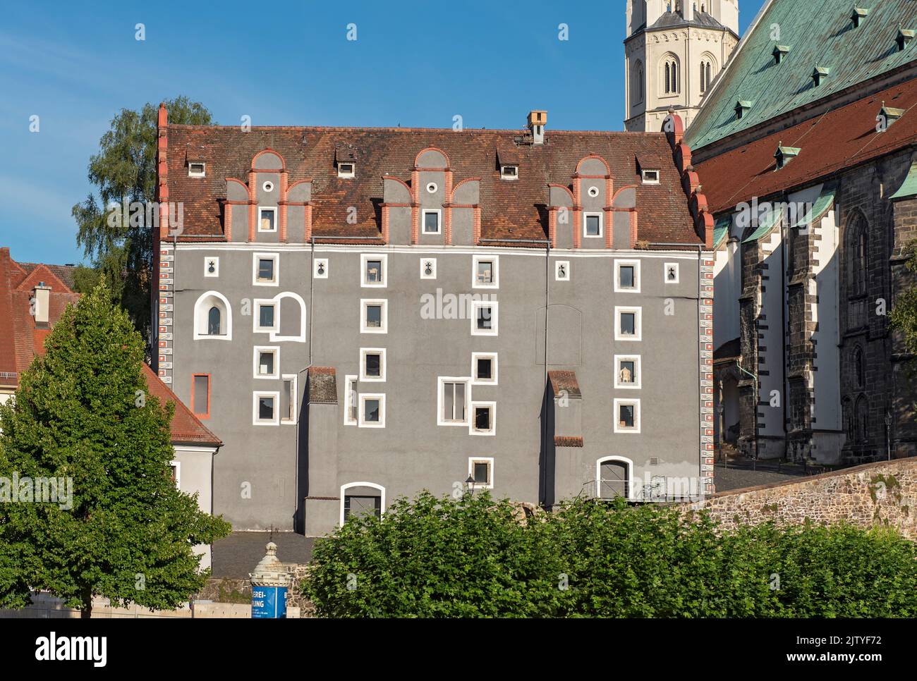 Woad House (Waidhaus), Görlitz (Goerlitz), Alemania Foto de stock