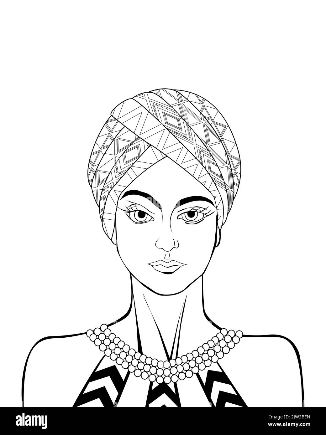 Niña africana dibujo Imágenes de stock en blanco y negro Alamy