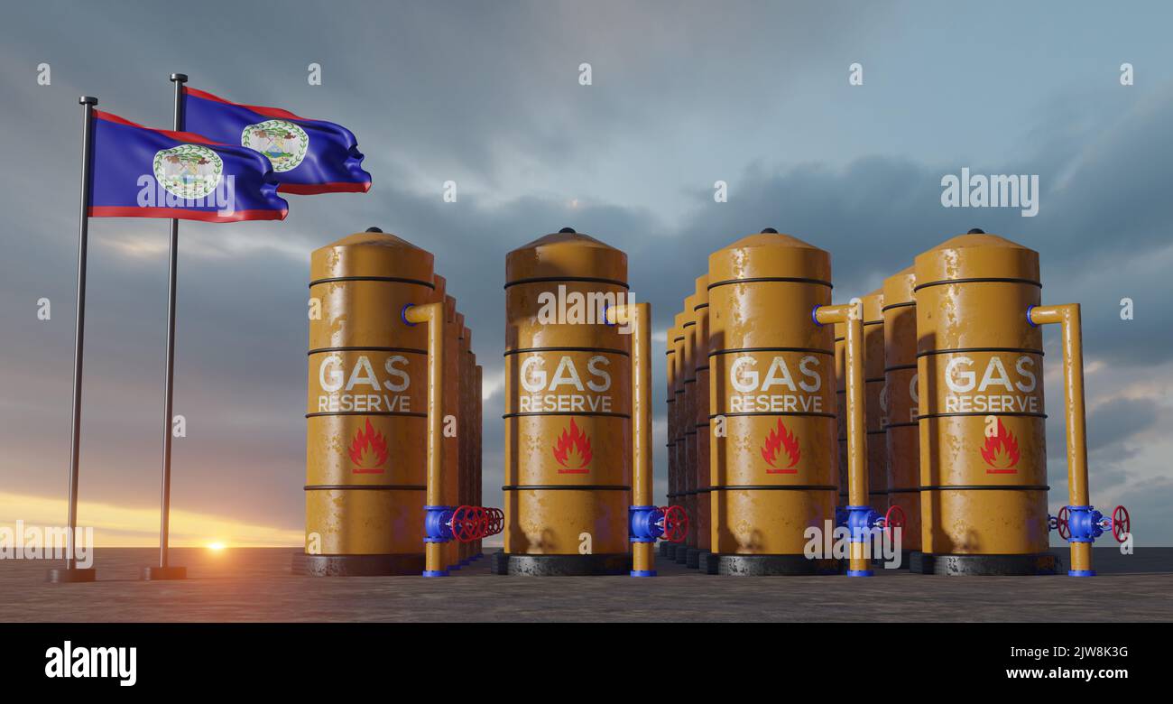Reserva de gas belice fotografías e imágenes de alta resolución Alamy