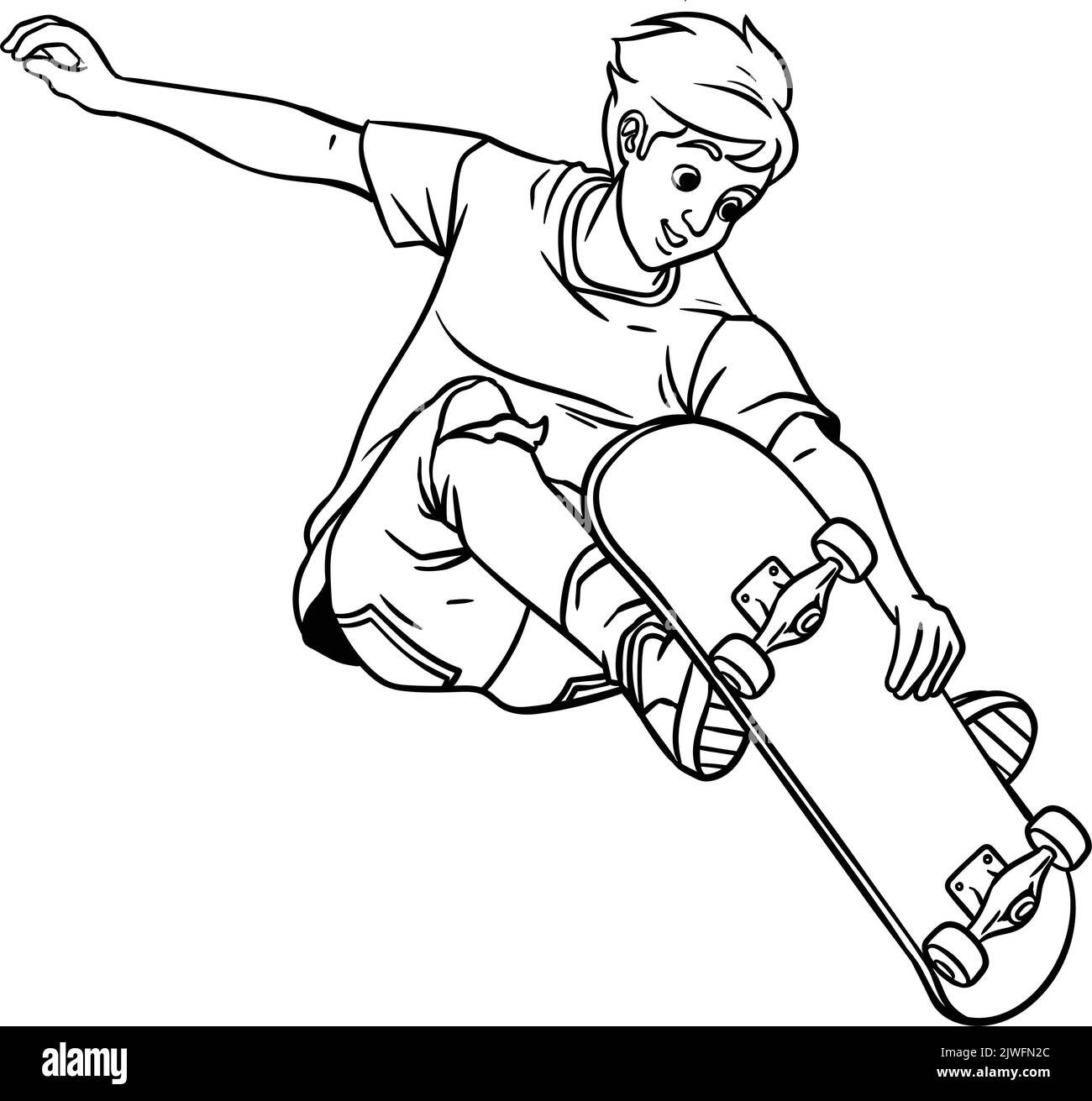 Dibujo de skater fotografías e imágenes de alta resolución - Alamy