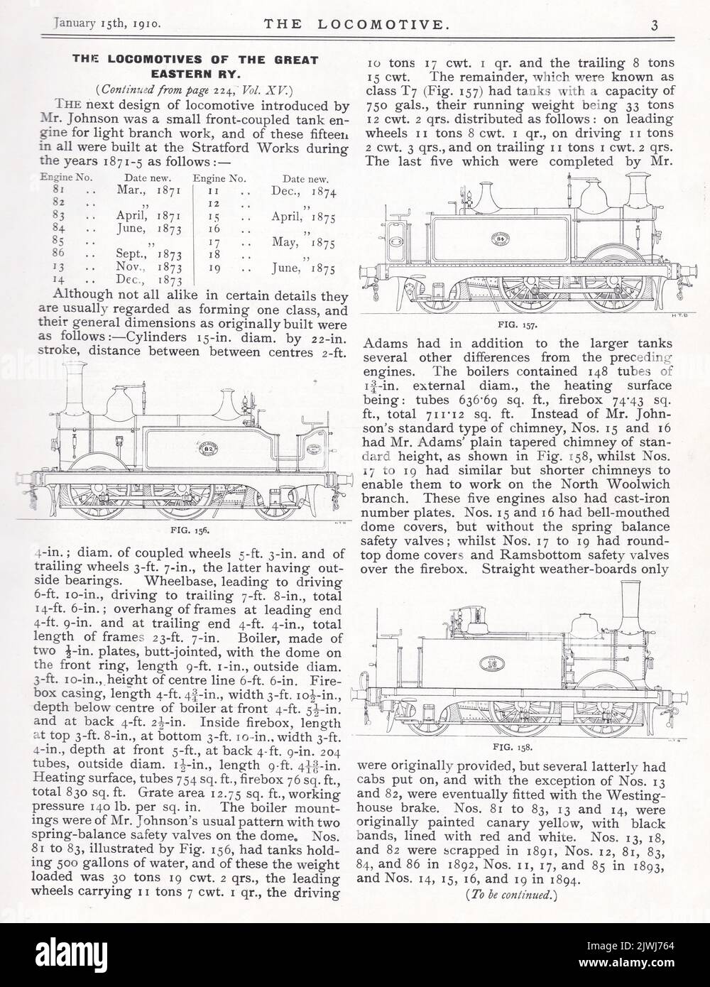 Las locomotoras del Gran RY Oriental. Foto de stock