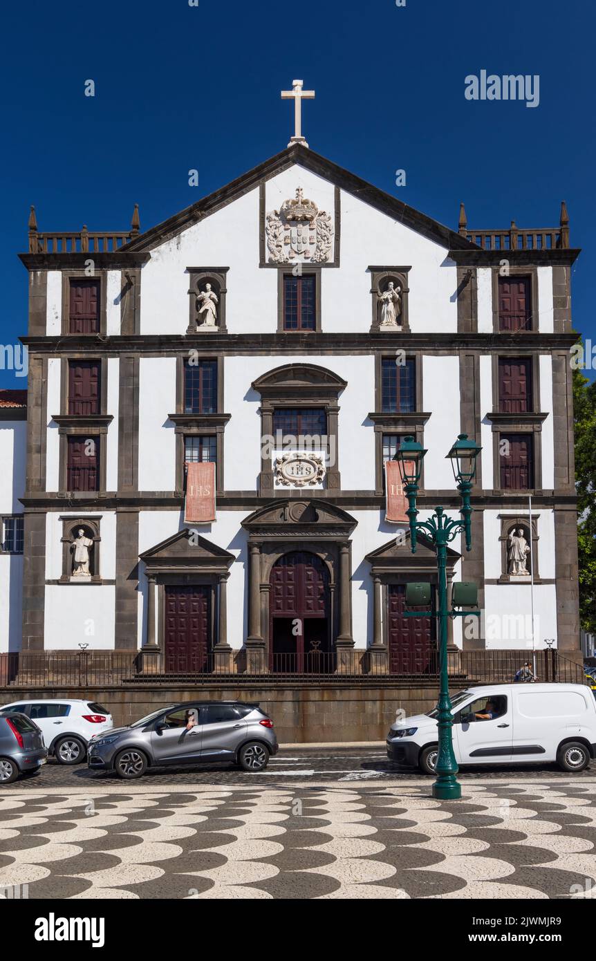 La Iglesia de San Juan Evangelista, Funchal, Madeira, Portugal Foto de stock