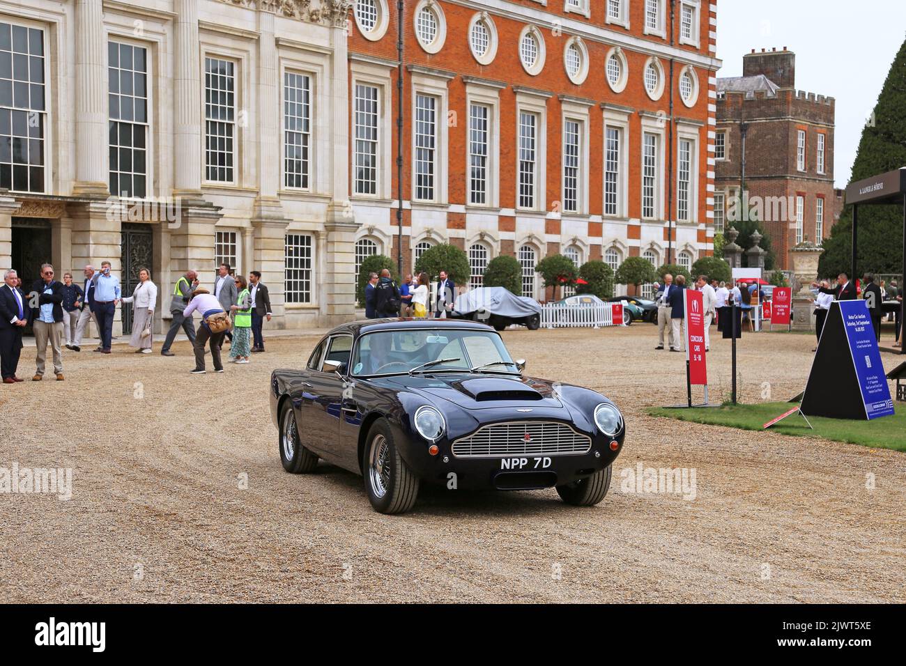 Concours of Elegance 2022, Hampton Court Palace, Londres, Reino Unido, Europa Foto de stock