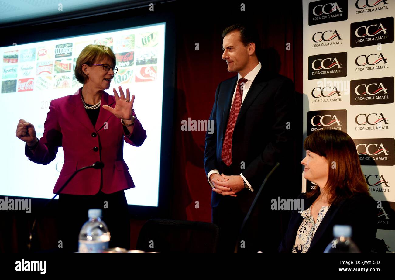 CocaCola Amatil CCA Group Directora Gerente Alison Watkins Group