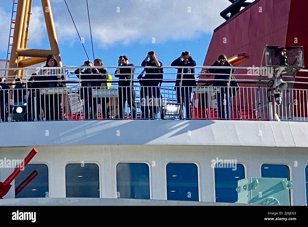 Ferry de Calmac, Ullapool, Highlands Escocia Foto de stock