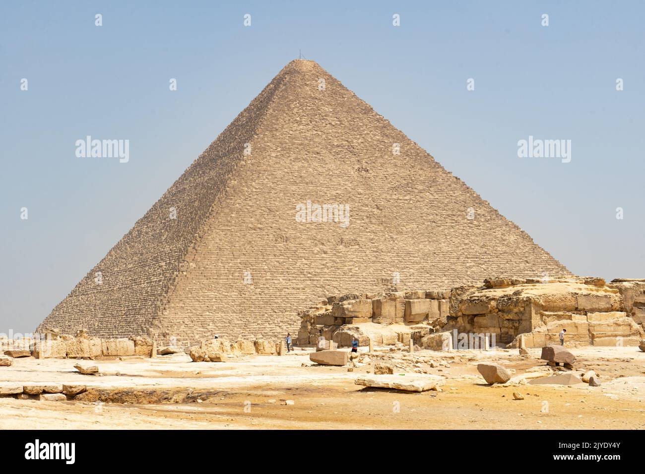 Pirámides de Giza, El Cairo, Egipto Foto de stock