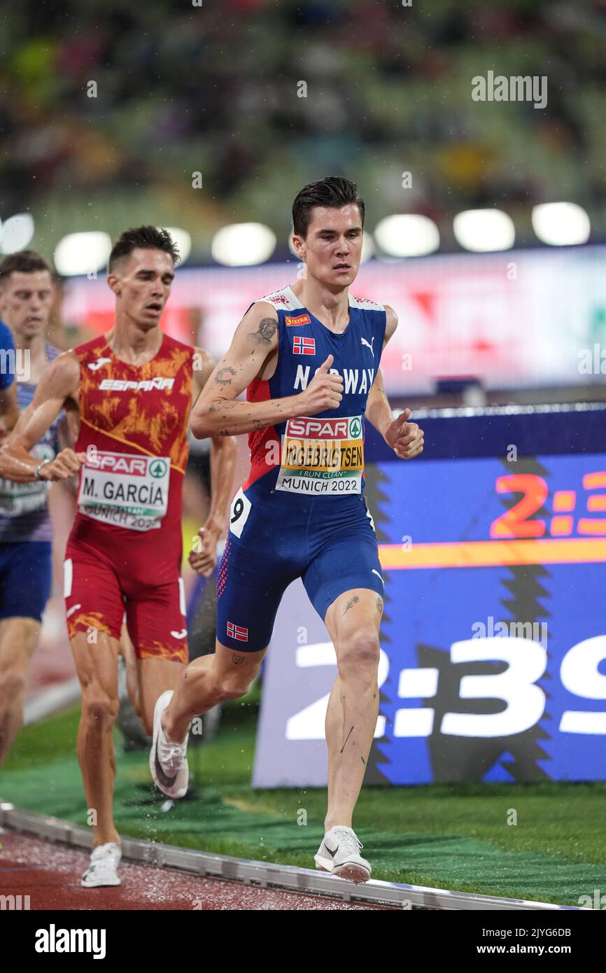 Jakob Ingebrigtsen Participó En Los 1500 Metros Del Campeonato Europeo ...