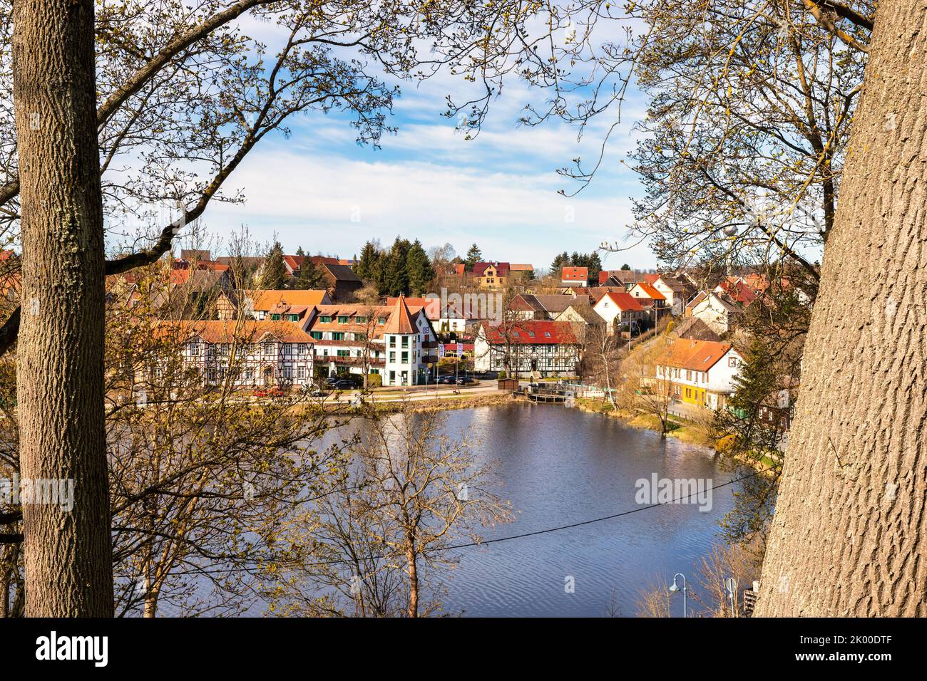 Impressionen aus Stiege im Harz Stadt Oberharz am Brocken Foto de stock