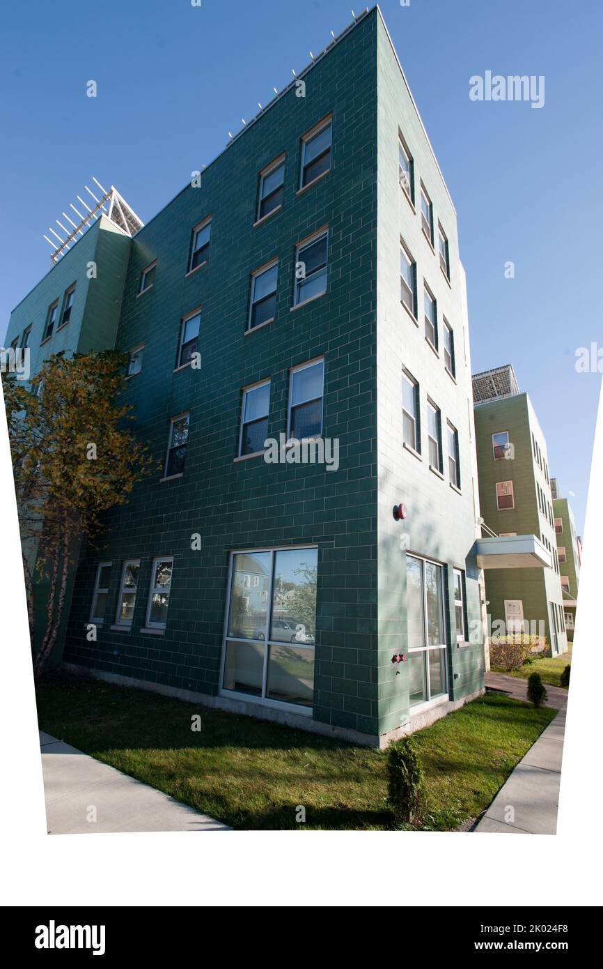 Wentworth Commons Apartments, Chicago, Illinois Viviendas multifamiliares que incorporan un