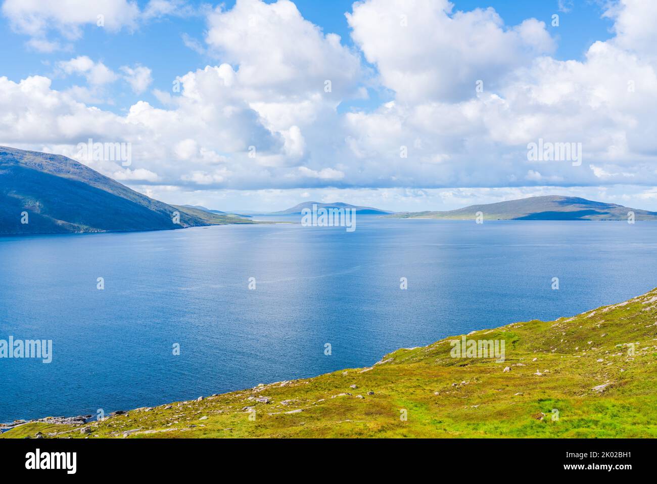 Isla de Lewis y Harris paisaje, Escocia, Reino Unido Foto de stock