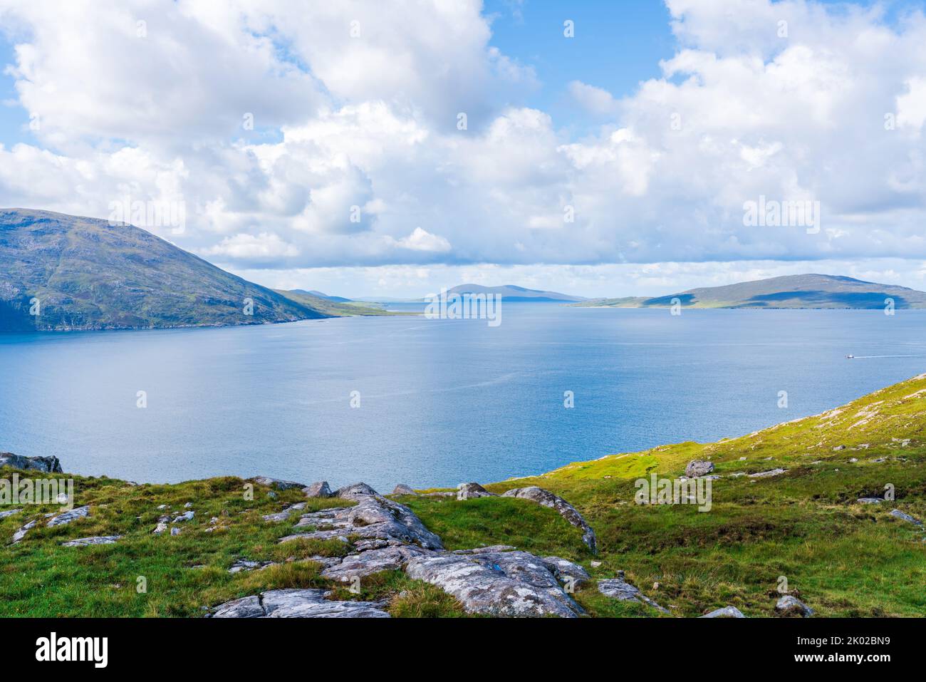 Isla de Lewis y Harris paisaje, Escocia, Reino Unido Foto de stock