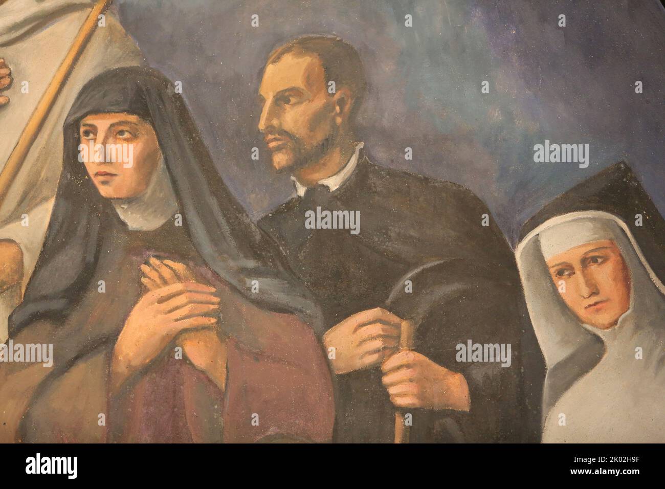 Loyse de Savoie, religieuse, Pierre Favre, prêtre et SainteJeanne