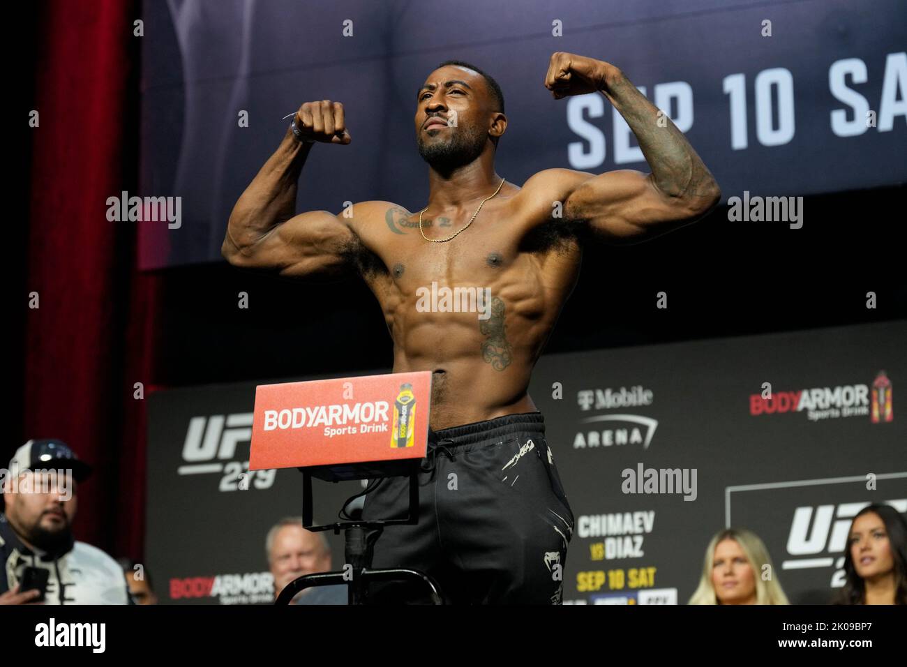 LAS VEGAS, NV 9 de septiembre Jamie Pickett en el MGM Grand Garden