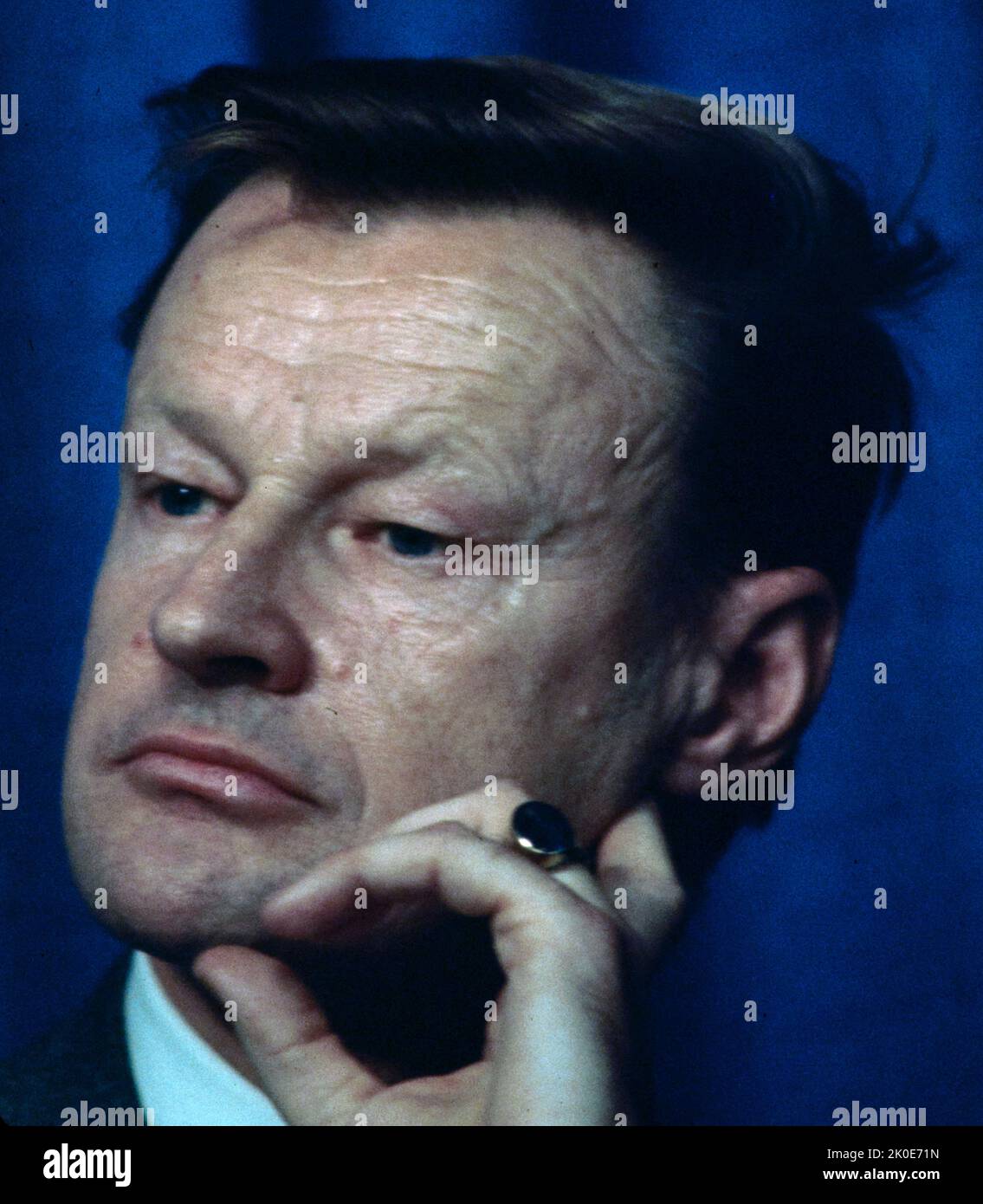 Zbigniew Kazimierz Brzezinski (1928 - 2017) Diplomático y politólogo estadounidense. Sirvió como consejero del presidente Lyndon B. Johnson de 1966 a 1968 y fue asesor de seguridad nacional del presidente Jimmy Carter de 1977 a 1981. Foto de stock