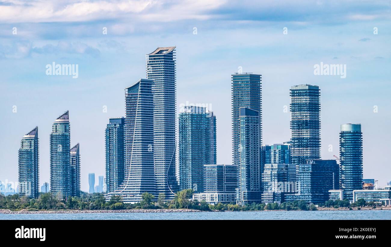 Toronto, Canadá 10 de septiembre de 2022 El horizonte moderno de los