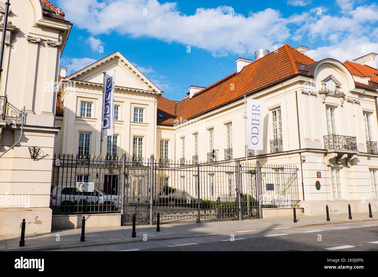 OSCE, Oficina de Instituciones Democráticas y Derechos Humanos, Varsovia, Polonia Foto de stock