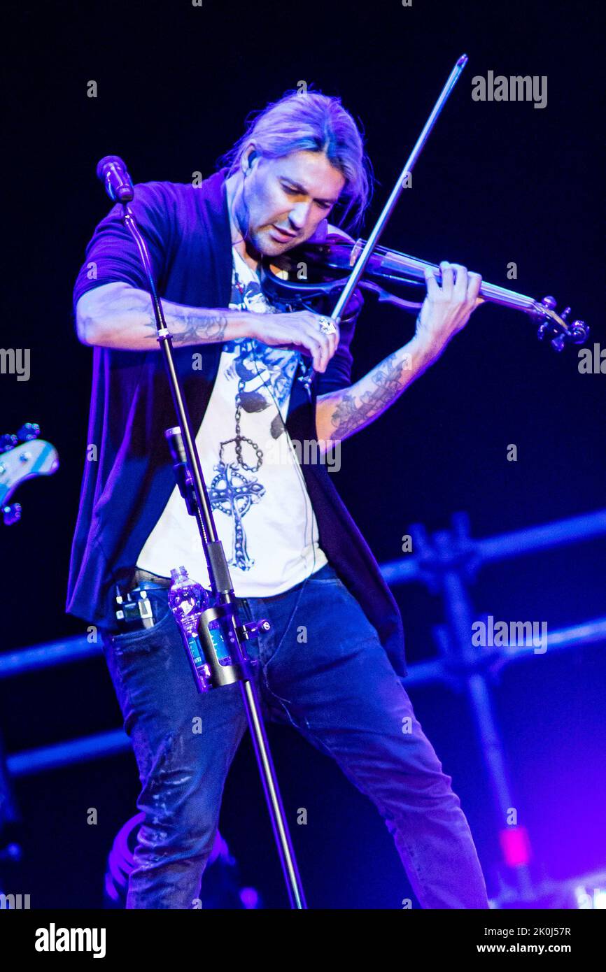 Milán Italia. 11 de septiembre de 2022. El violinista alemán David