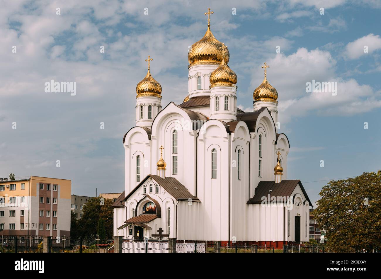 Svietlahorsk, Bielorrusia. Iglesia de la Transfiguración. Parroquia de