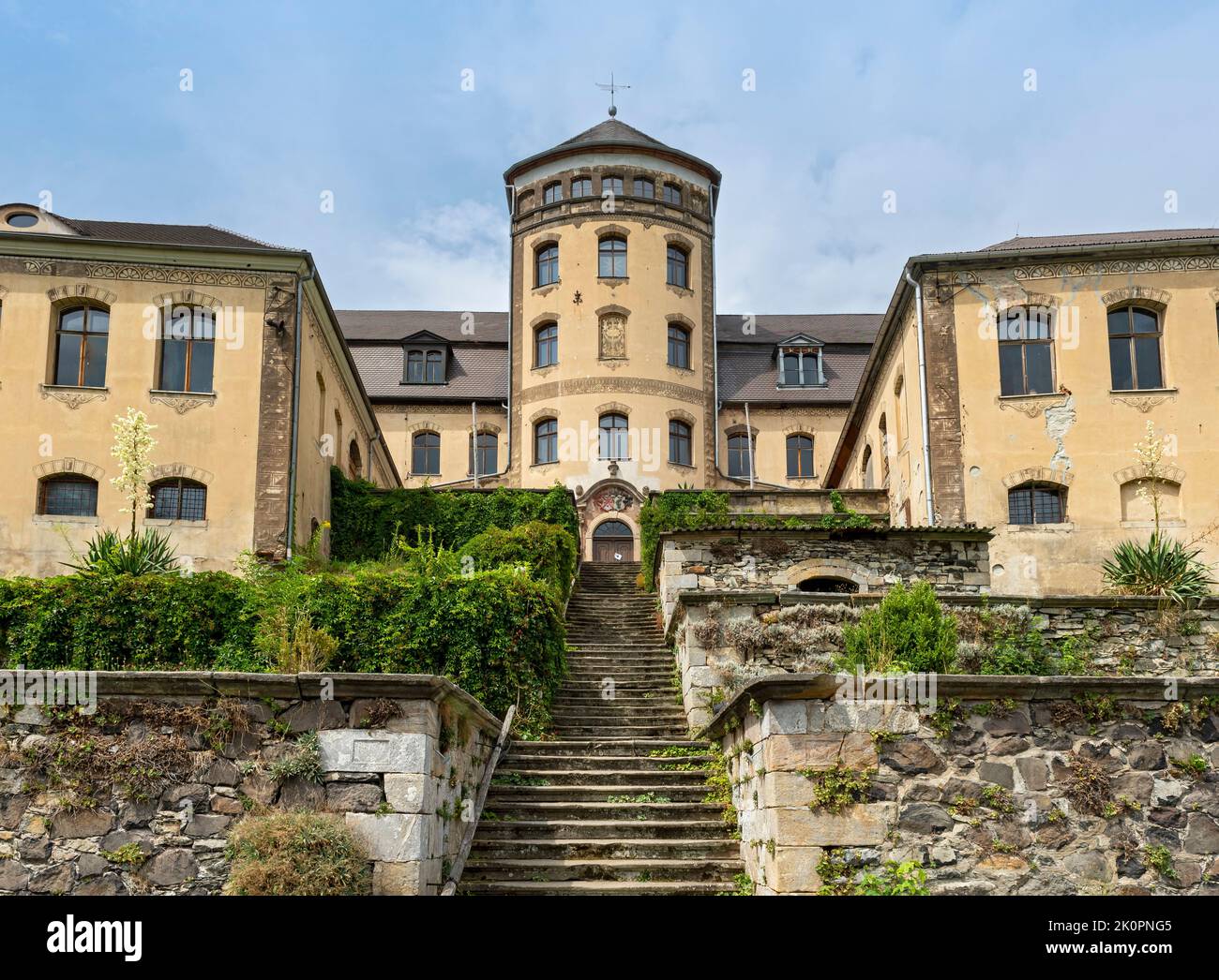 Castillo de Hainewalde (Schloss Hainewalde), Sajonia, Alemania Foto de stock