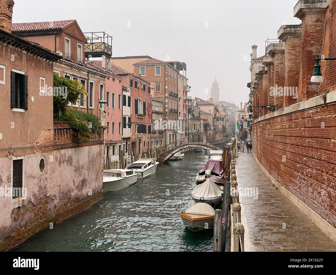 Canal Grande, Venecia, en otoño Foto de stock