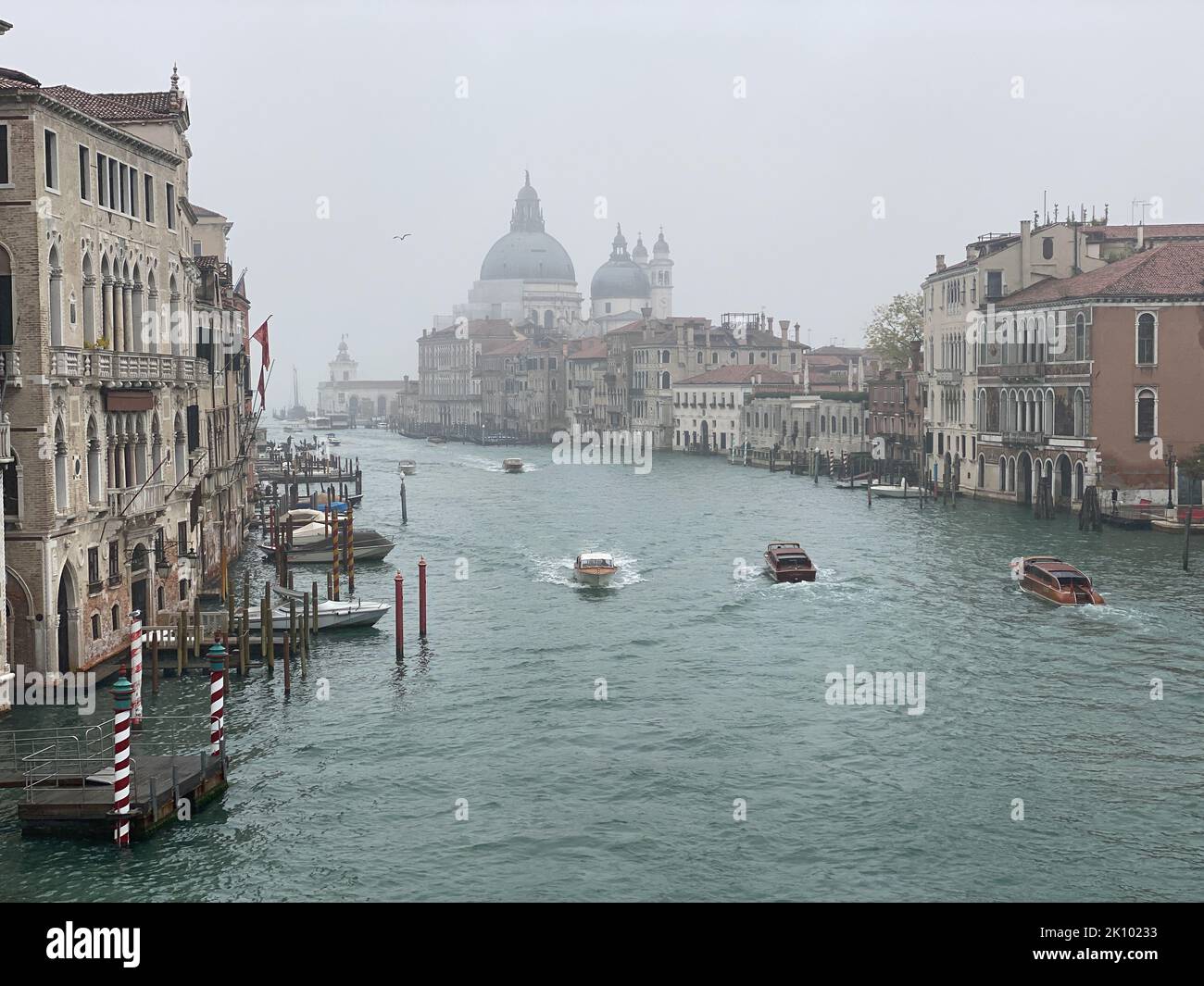 Canal Grande, Venecia, en otoño Foto de stock
