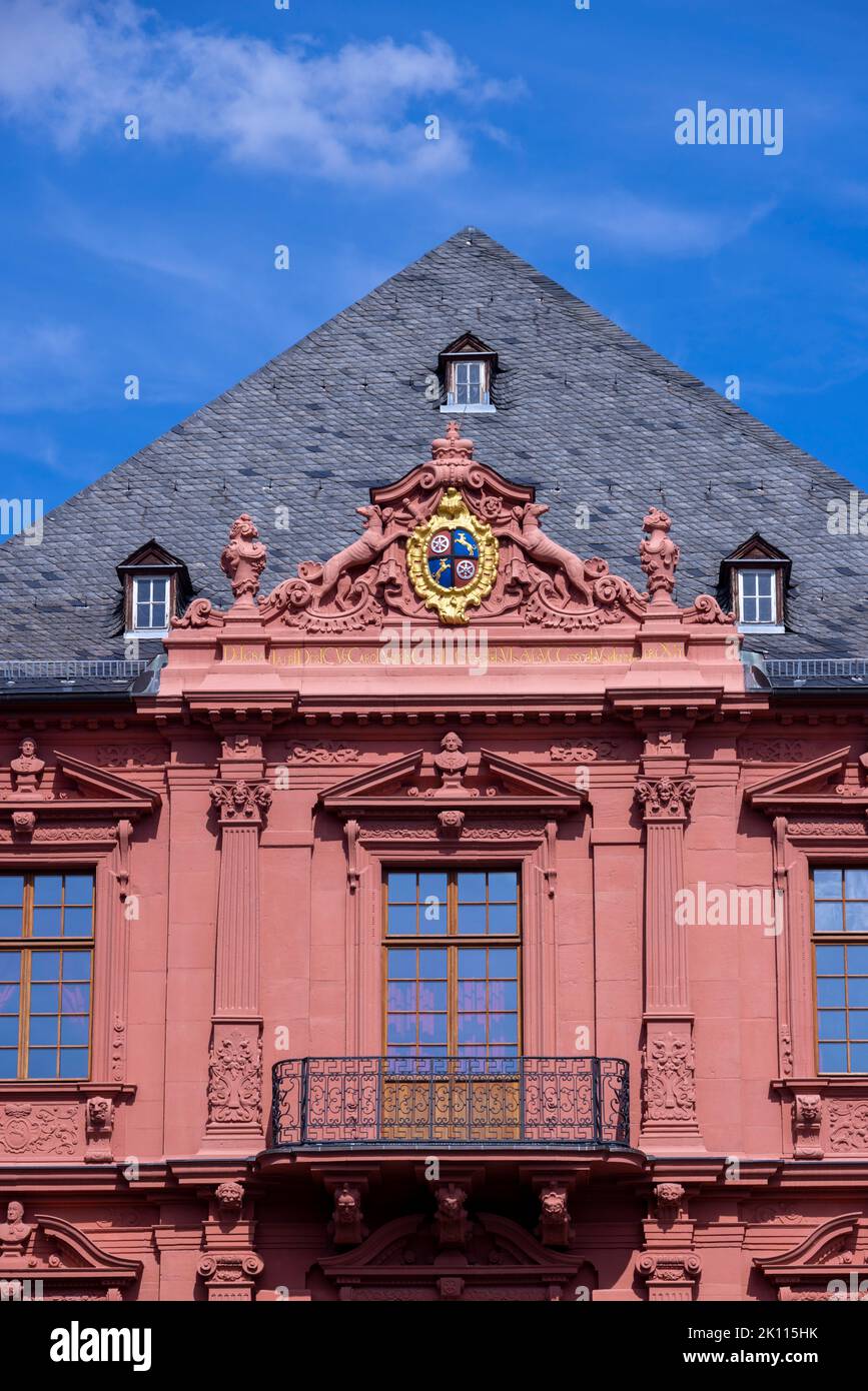 Palacio Electoral (Kurfürstliches Schloss), Maguncia, Alemania Foto de stock