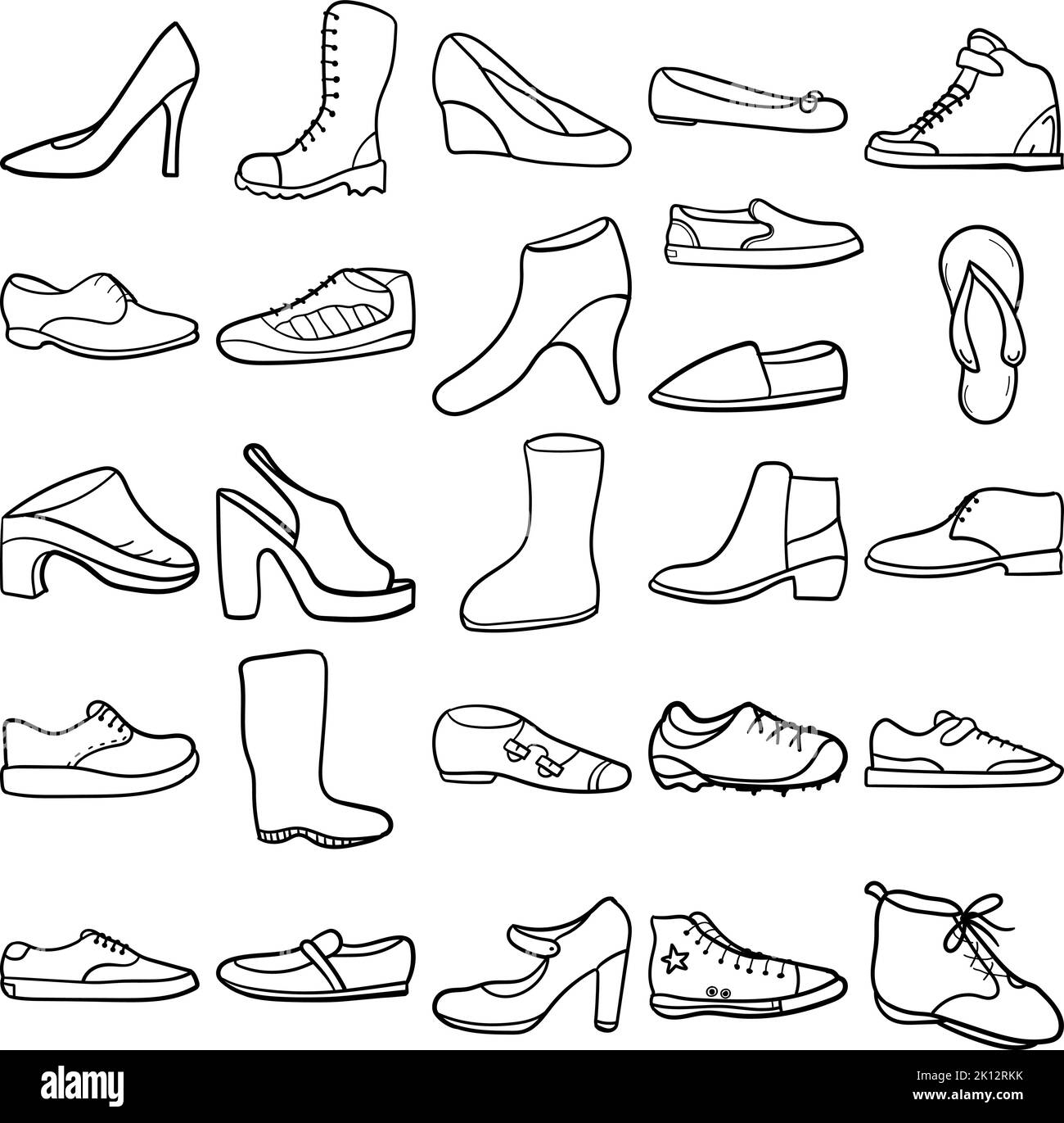 Dibujo de zapatos fotografías e imágenes de alta resolución - Alamy