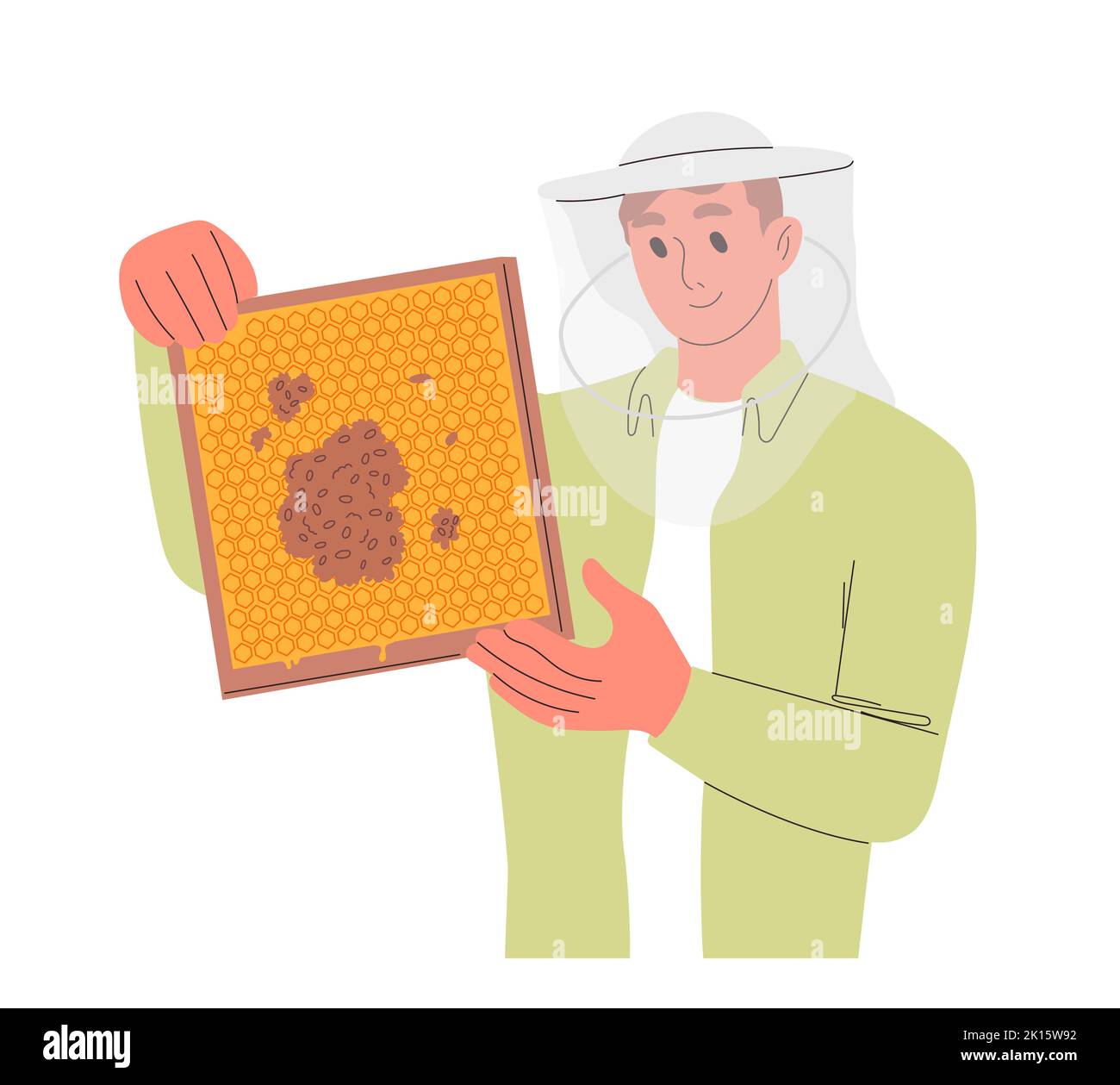 Traje de apicultor Imágenes recortadas de stock - Alamy