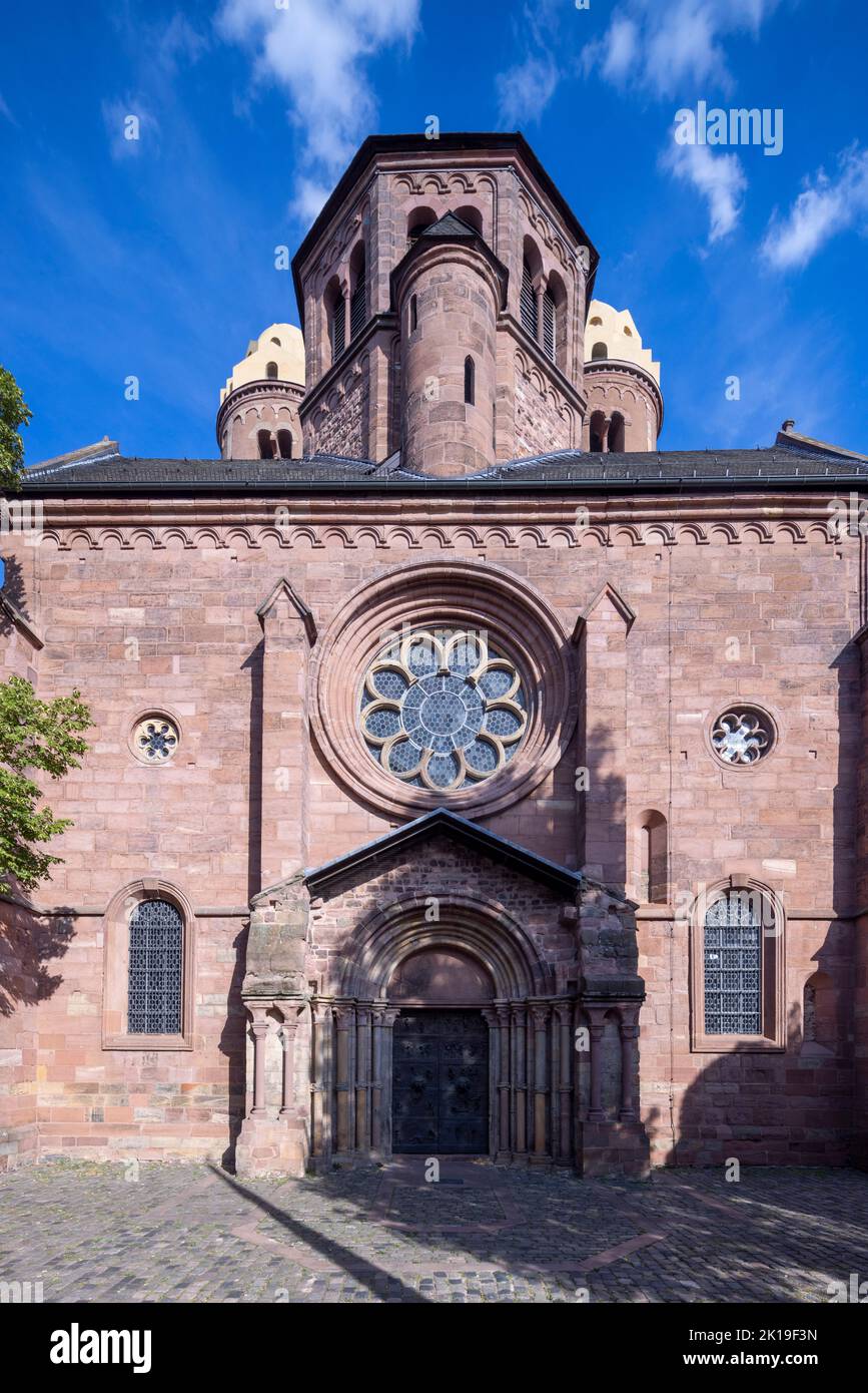 Exterior, iglesia dominicana de San Pablo, Worms, Alemania Foto de stock