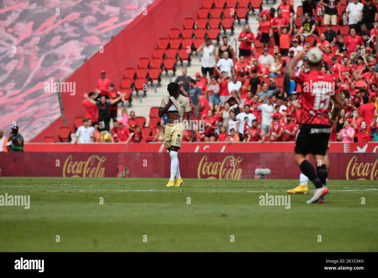 Mallorca, España. 17th de Sep de 2022. La LIGA Español Partido de fútbol de La Liga Mallorca vs Almeria en el Estadio Son Moix, Mallorca 17 Septiembre, 2022 900/CORDON Press Crédito: CORDON PRESS/Alamy Live News Foto de stock