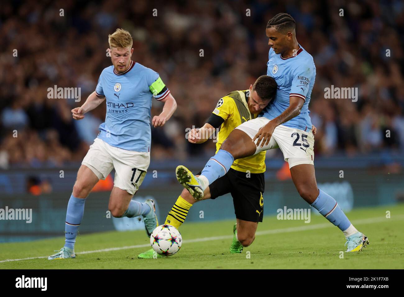 Manchester City contra Borussia Dortmund, UEFA Champions League, Grupo G, Etihad Stadium, Manchester, Reino Unido 14 de septiembre de 2022 Foto de stock