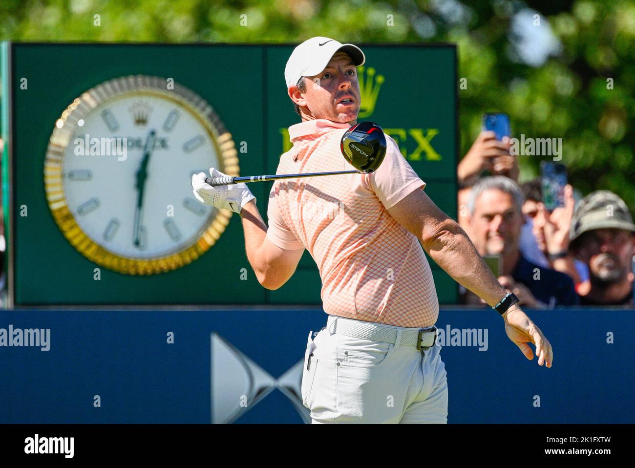 18 de septiembre de 2022, Roma, Italia Rory McIlroy (NIR) durante el