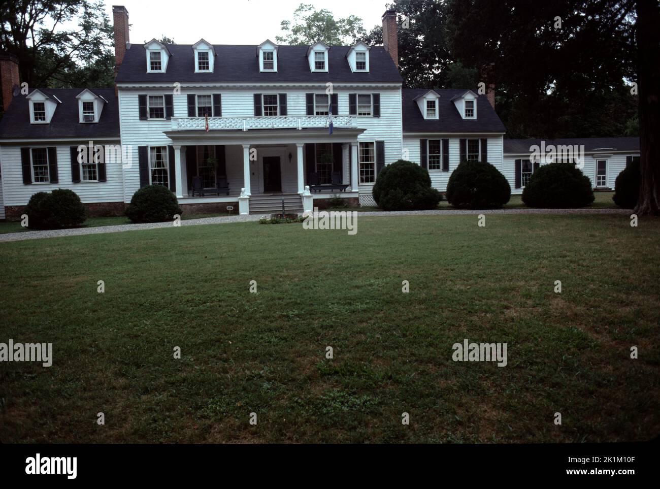 Charles City, VA. EE.UU. 9/1993. Sherwood Forest Plantation Foundation
