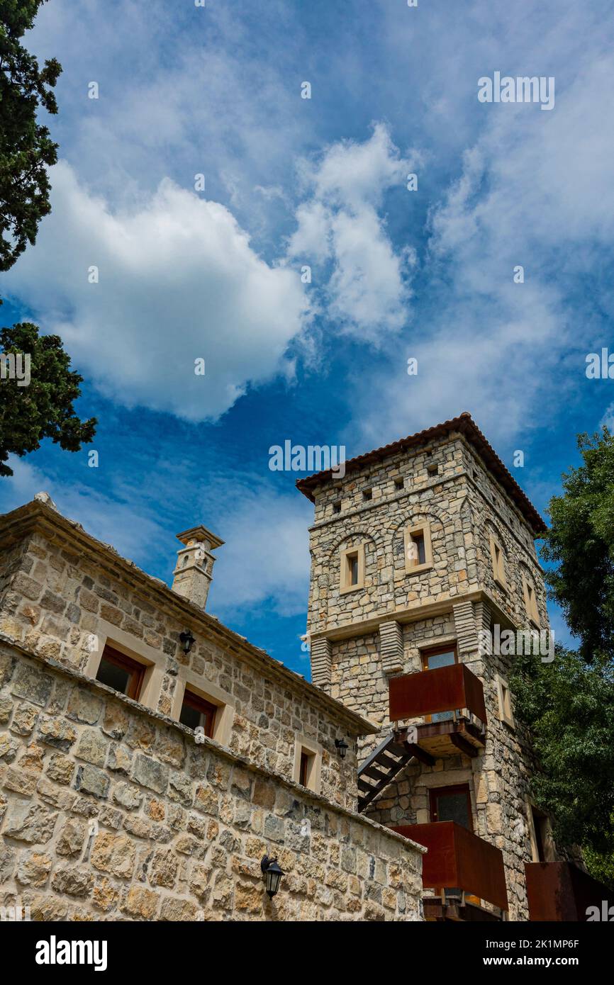 Detalle del monasterio de Tvrdos en Bosnia y Herzegovina Foto de stock